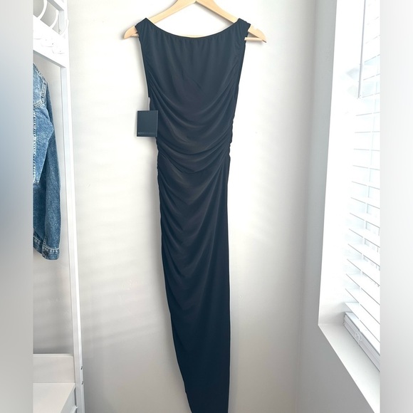 Norma Kamali Assymetric Tara Dress - Picture 2 of 4